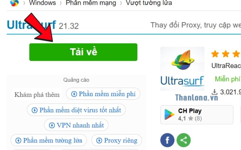 tải ultrasurf