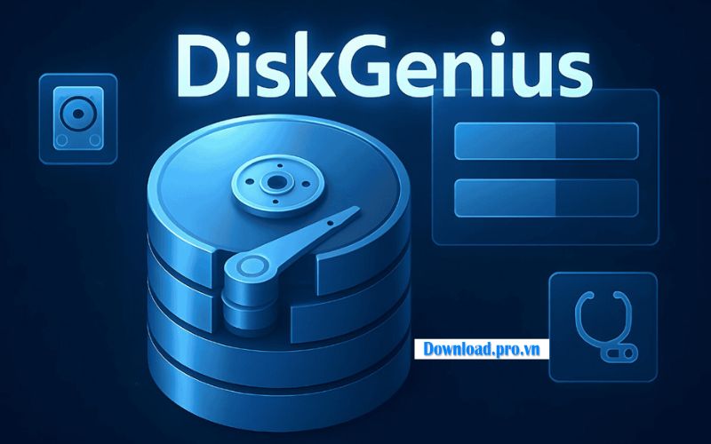Tính năng chính của ứng dụng DiskGenius