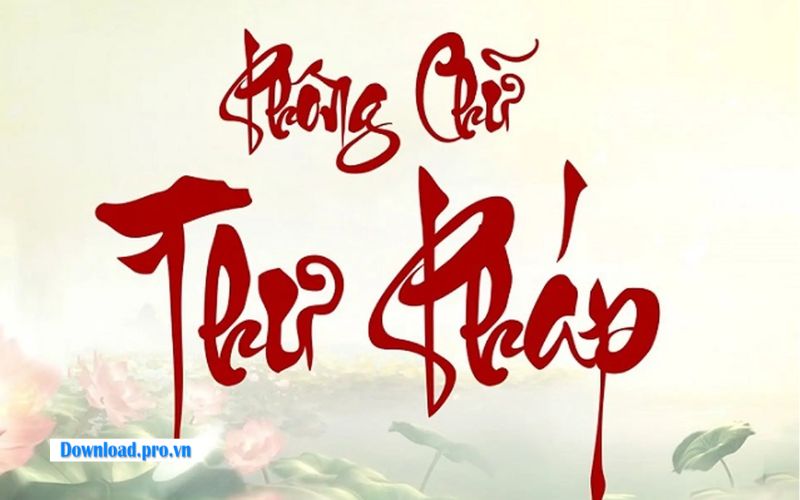 Hướng dẫn download font chữ thư pháp trên máy tính