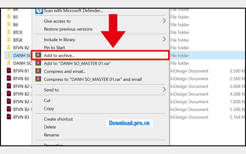 Hướng dẫn nén/giải nén file RAR