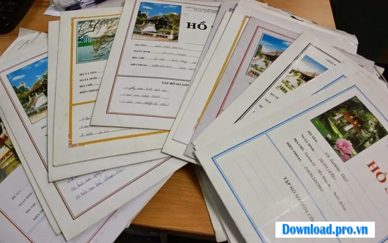 Những lưu ý khi viết sơ yếu lý lịch đánh máy