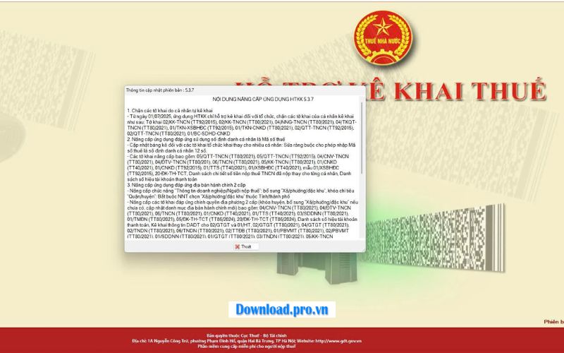 Lợi ích khi tải phần mềm HTTK mới nhất