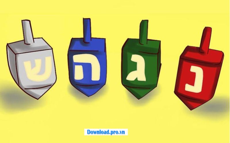 Xoay con quay Dreidel trên Google trên nhiều thiết bị