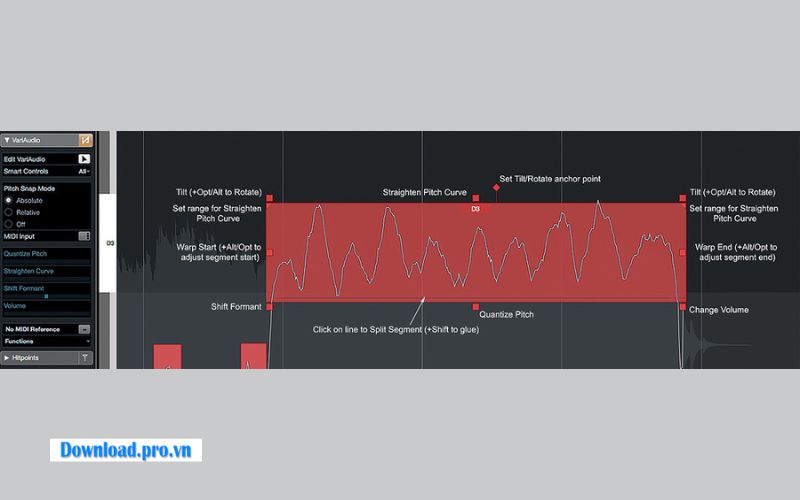 VariAudio 3 nâng cao