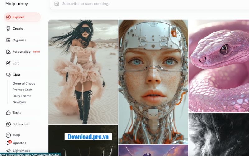 Tạo tài khoản trước khi sử dụng