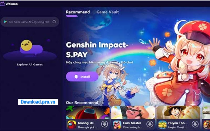 Wakuoo thuộc top phần mểm giả lập tốt