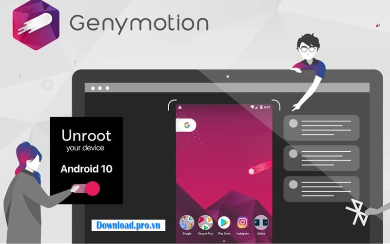 Phần mềm Genymotion