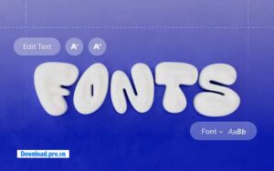 xác định font chữ