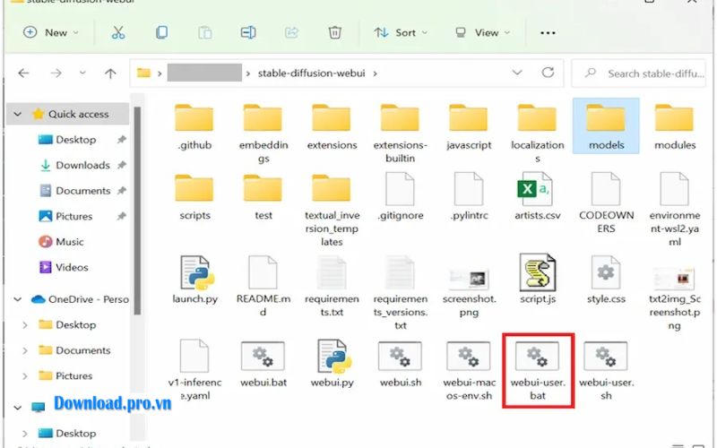 Chạy Stable Diffusion lần đầu