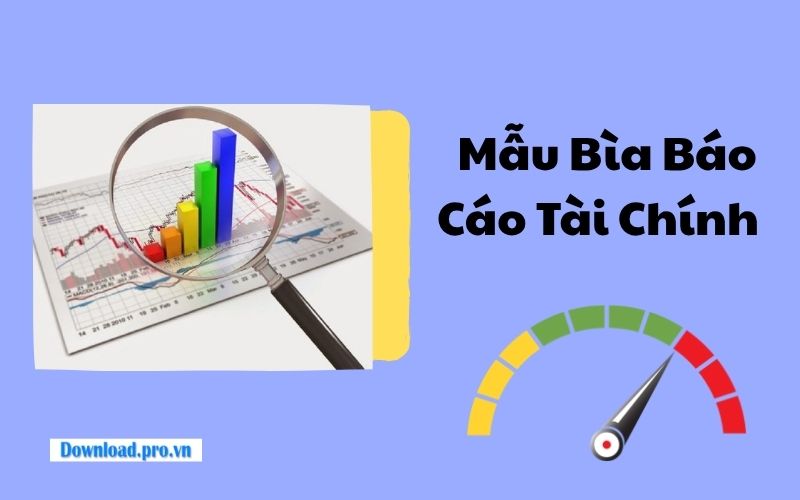 Mẫu bìa báo cáo tài chính 