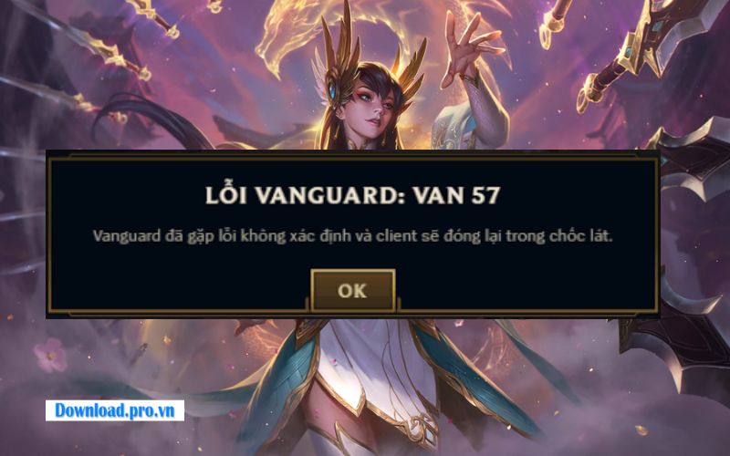Lỗi Vanguard 57 