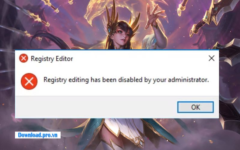 Lỗi registry