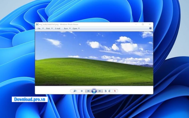 Phần mềm windows photo viewer