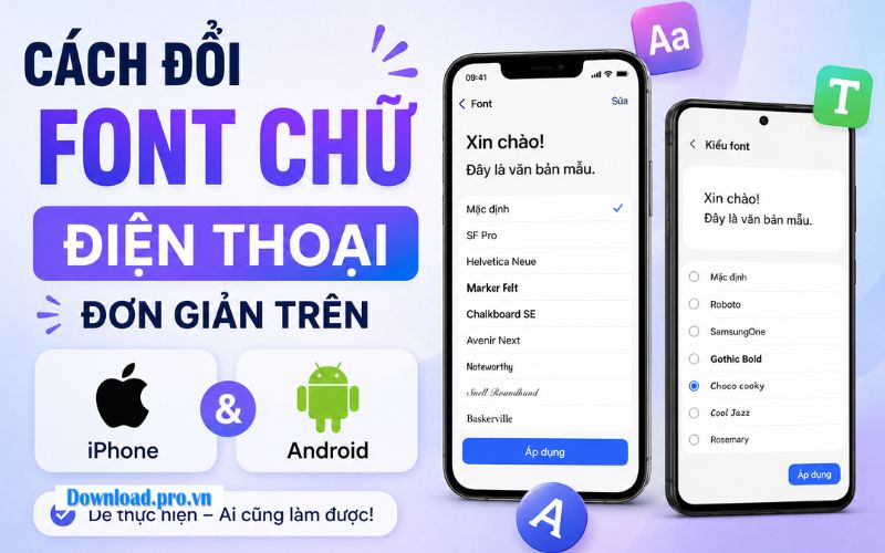 Vì sao nhiều người muốn đổi font chữ điện thoại?