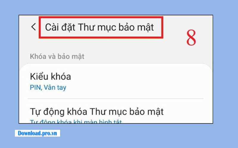 Thêm các ứng dụng cần bảo vệ