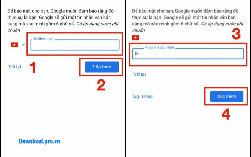 Điền các thông tin bổ sung 