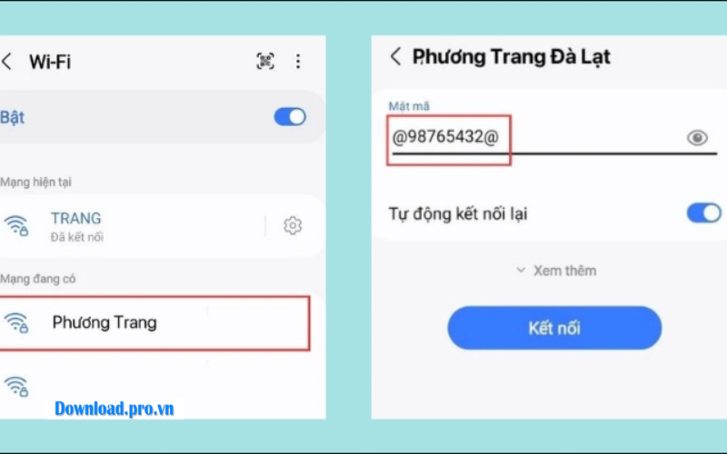 Cách Kết Nối WiFi Xe Phương Trang